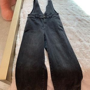Free People wide leg overalls